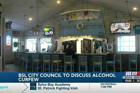 Bay St. Louis City Council to discuss alcohol curfew