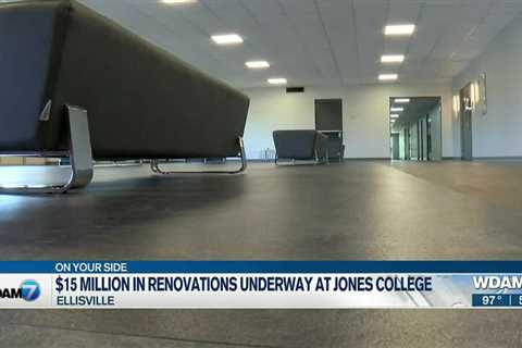 $15 million in renovations underway at Jones College