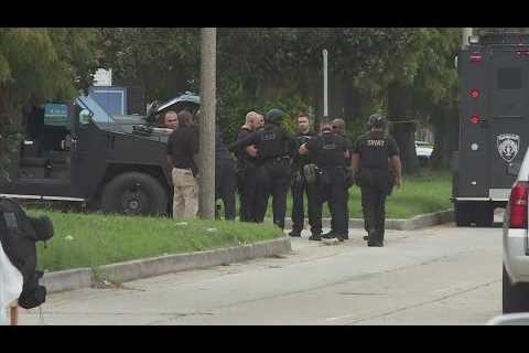 SWAT standoff with hit-and-run suspect in Gentilly