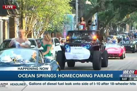 LIVE LOOK: Ocean Springs High School Homecoming parade