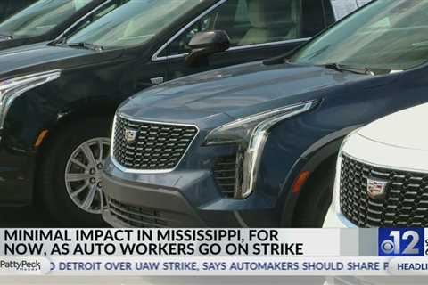 What is the strike’s impact on car dealerships?