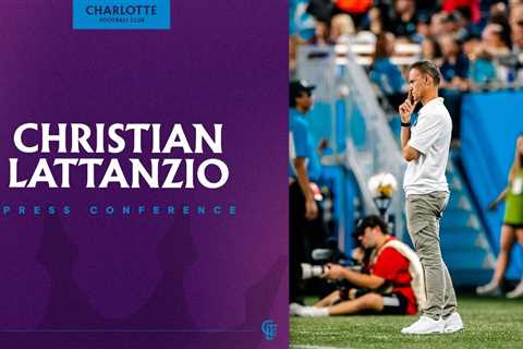 Christian Lattanzio Press Conference | Charlotte FC vs D.C. United