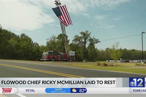 Funeral held for Flowood Police Chief Ricky McMillian