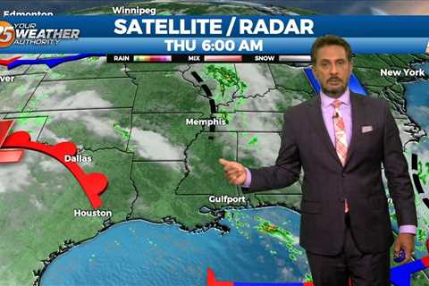 9/21 – The Chief’s “Spotty Rain Possible” Thursday Morning Forecast