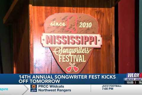 14th annual Mississippi Songwriter Festival kicks off tomorrow