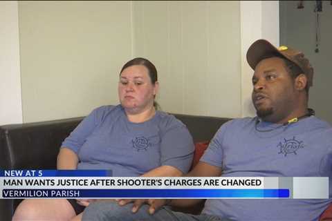 Vermilion Man wants justice after his shooter’s charges are changed.