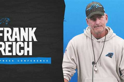 Frank Reich gives team updates ahead of Sunday