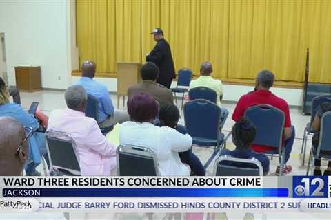 Jackson’s Ward 3 residents concerned about crime