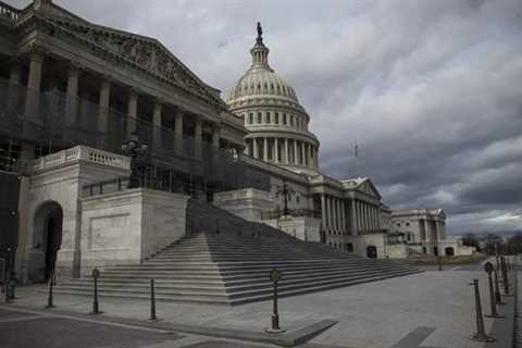 US Government Shutdown House of Representatives Passes Temporary Funding Bill To Keep Government..