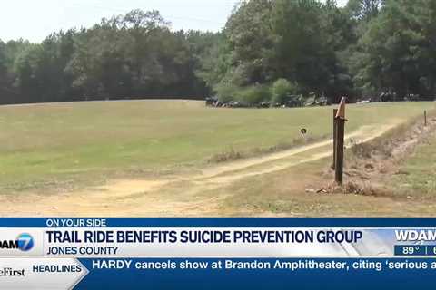 Trail ride benefits suicide prevention group