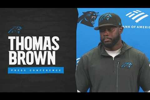 Thomas Brown looks for the offense to be more physical