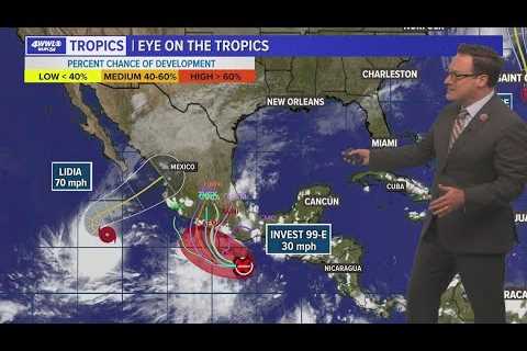 Friday night tropical update: Watching Lidia and Invest 99