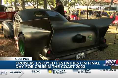 Cruisers flock to Centennial Plaza for final day of Cruisin’ the Coast 2023