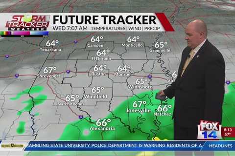 “Increasing Clouds” Morning Forecast – Tuesday, Oct. 10th