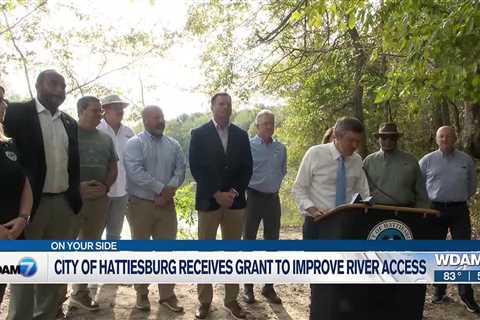 City of Hattiesburg receives grant to improve river access