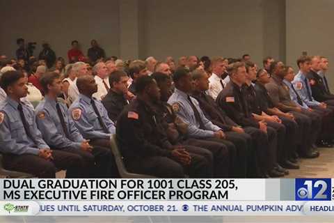 Mississippi State Fire Academy hosts dual graduation