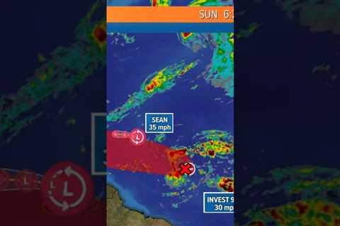 Tropical update: Sean weakens in Atlantic