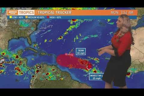 Monday morning tropical update: Sean weakens, new tropical wave develops