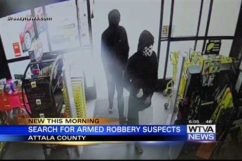 Armed robbery suspects wanted in Attala County