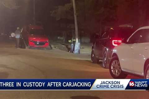 3 charged in Jackson carjacking