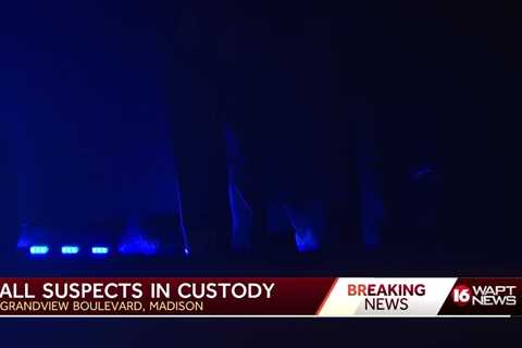 3 arrested after chase and manhunt