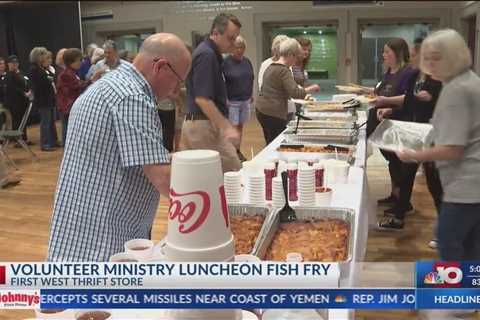 Ministry Luncheon Fish Fry honors volunteers at the First West Thrift Store