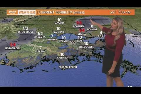 Weather: Morning fog this weekend and staying warm, colder by Tuesday