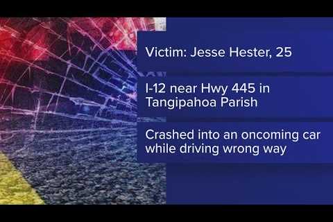 Wrong-way motorcyclist killed in crash in Tangipahoa Parish