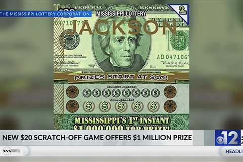 New $20 scratch-off game offers $1 million prize