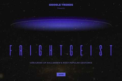 Google Highlights Top Halloween Search Trends with ‘Frightgeist’