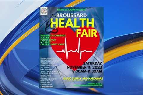 Krewe de Acadian hosting Health Fair in Broussard