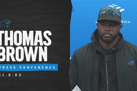 Thomas Brown: ‘We want to maximize the guys on game day.’