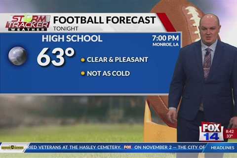 Morning Forecast – Friday, Nov. 3rd