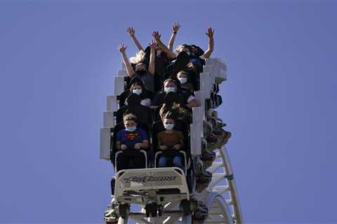 Parent company of Great America, Six Flags theme parks merge to create a playtime powerhouse in..