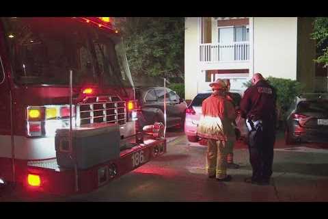 Apartment catches fire in Jefferson Parish