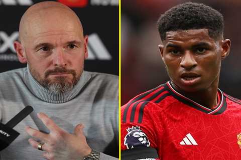 Erik ten Hag criticises Marcus Rashford for ‘unacceptable’ night out following Manchester derby..