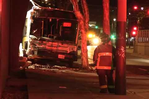 SamTrans bus causes gas leak after hitting San Francisco building – NBC Bay Area