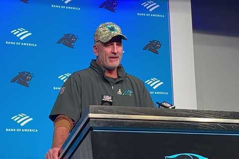 Carolina Panthers Coach Frank Reich Talks About Loss to Indianapolis Colts