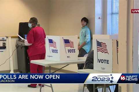 The polls are open in Mississippi