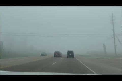 Fog could be dense Tuesday morning