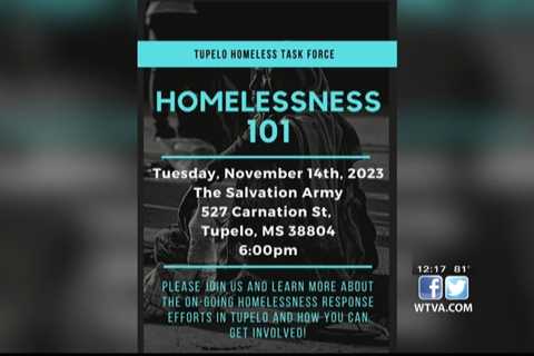 Interview: Tupelo Homeless Task Force holding 101 class on Nov. 14