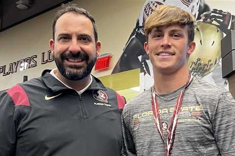 FSU offers no.  1 kicker in the 2024 class