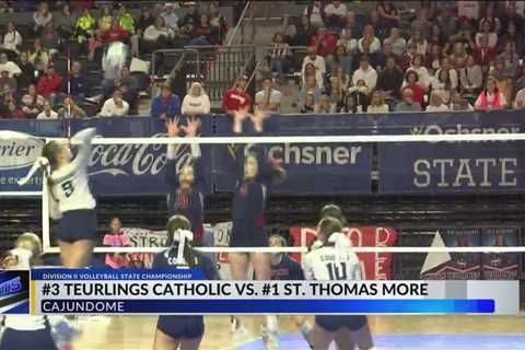 High school volleyball championship saturday