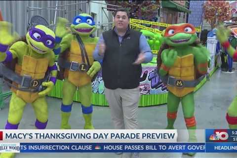 NBC 10 News Today: Sneak peek into new floats for Macy’s Thanksgiving Day Parade