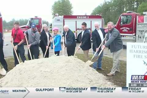 Officials break ground on Harrison County Fire Station 15