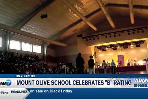 Mount Olive Attendance Center celebrates its academic success