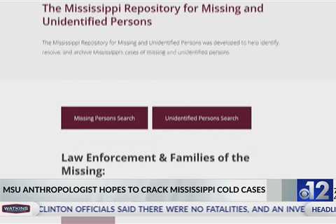 MSU professor creates database for missing persons