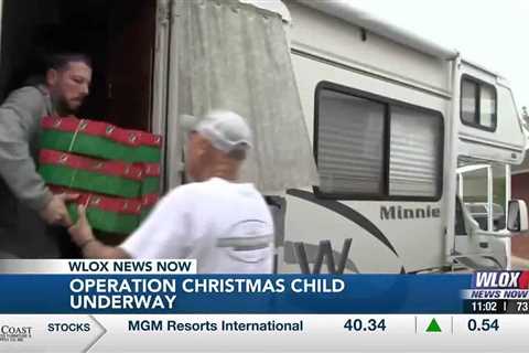 Operation Christmas Child underway on the Coast