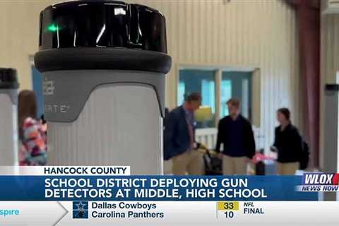 Hancock County schools to deploy advanced gun detectors in December