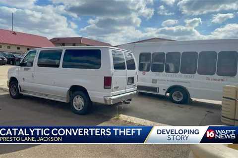 Catalytic converters stolen from Salvation Army vehicles